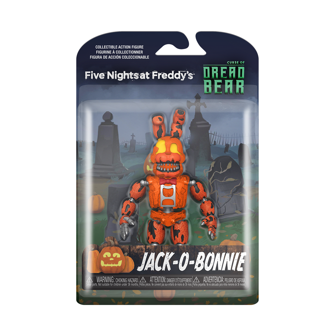Funko Figura de Accion: Five Nights at Freddys Dreadbear - Jack o Bonnie - Akiba
