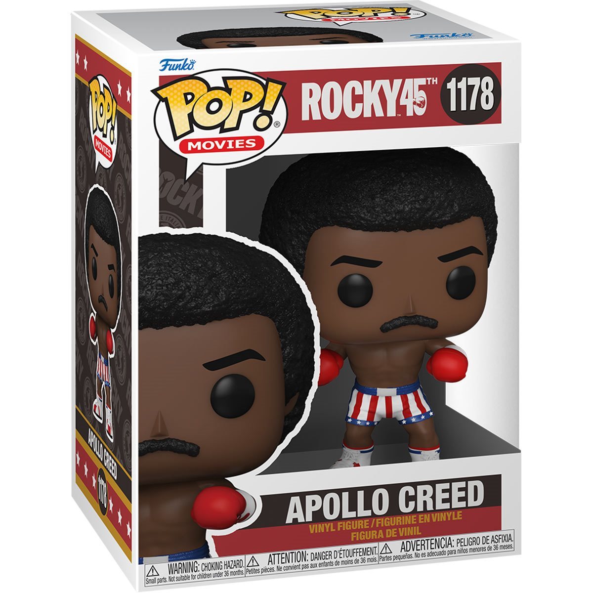 Funko Pop Movies: Rocky 45 Aniversario - Apollo Creed - Akiba